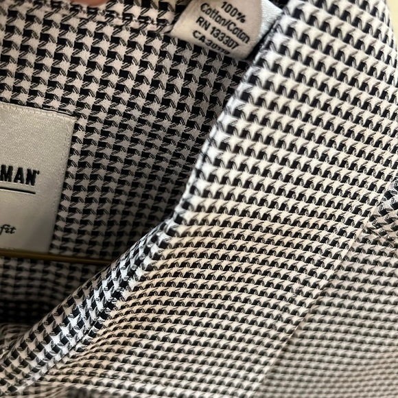 Ben Sherman long sleeve shirt tailored slim fit 16 1/2 34/35 42 men’s - Picture 4 of 6